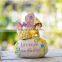 Small garden stone outdoor fairy statues pink fairy figurines for sale