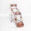 new design iron home garden flower pot stand decorate vintage bronze style shelf holder 3 plant pot stand