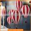 New Style Fashion Fiberglass Visual Display Design Hot Air Balloon