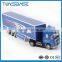 Customized Logo OEM Designed 1/50 22.5 11.75 Alloy Toys Wheels Tanker Container Metal Diecast Truck Model