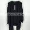 2016 Woman Black Knit Linen Cardigan Sweater Prevent Bask in Unlined Upper Garment