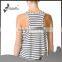 Hot sexy girl photo tank tops skinny stripes vest