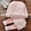 Wholesale christmas baby girls pony sweater striped pants outfits 2 pieces sets