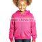 Girls Hoodies 100% Organic Cotton Blank Hoodie Kids Clothing Sports Apparel Wholesale