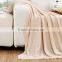 size 80 and 135cms 100% cotton waffle weave knitted breathable air conditioning newborn baby blanket