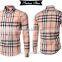 latest style round bottom casual man shirt made by man shirt manufacturer