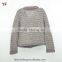 Hand Knitted Kids Cardigan Wool Sweater Knitting Design For Girl