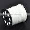 China Wholesale 2.5mm Wide White Velvet Cord for Necklace