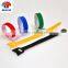 Customer logo printed fastenter tape adjustable hook and loop cable tie