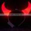 High Quality Plastic Led Ox Horn Halloween Party Headband