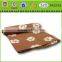 Fleece Pet Blanket with Paw Print Pattern