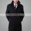Luxury classic style men's cashmere overcoat Made in China