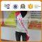 Red Pageant Fashon Sashes
