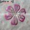 Yiwu Wholesale Cute 3 cm Glitter Metal Heart Snap Hair Clips for Kids