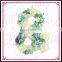 Aidocrystal Latest product simulation flower letter & for wedding bridal bridegroom name combination decorative