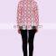 Indian Women Blouse Shirt Long Sleeve Cotton Hand Block Print Shirts Tops Size S