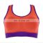 High quality fashionable design customed ladies athletic push up sports bra#1528