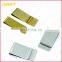 Engraved Logo Antique Brass Money Clip