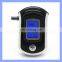 Professional Alcohol Tester Mini Police LCD Screen Breath Tester Digital Breathalyzer AT6000 Bafometro Alcoholimetro