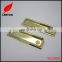Factory supply stationery accessories 100mm gold metal board clip
