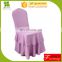 fancy lycra pleated chair cover for banquet