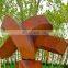 Landscape garden corten steel sculpture