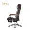 Classic Luxury leather boss office chair with footrest