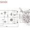 ZD223A DC Carbon Brush Motor 24Volt 2.2KW 2600RPM DC Pump Motor