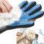2-in-1 Waterproof Portable hair Pet Grooming Glove  With 259 Tip