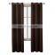 Ready made curtains eyelets curtain blackout , classic home textile blackout