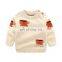 RTS  Christmas sweaters for boys and girls Santa Claus pattern cotton cartoon collar garment