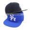 100% Acrylic Classic embroidery snapback caps flat top snapback hat for men