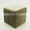 Modern velvet fabric tufted ottomans and poufs factory custom size soft ottoman stool bench