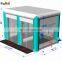 Wholesale Portable double lanes decontamination inflatable sterilizer tunnel, disinfection ultrasonic humidifier tunnel