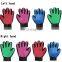 Pet grooming glove gentle deshedding brush massage pet hair remover glove