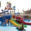 Fun game swimming pool slide,water park slide for water playground,aquatic product