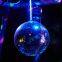 mini 8inch 20cm dj disco mirror ball light effect for wedding in silver, gold,rose gold, Black Christmas decoration ball