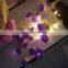 10 Rose Flower led string lights Battery Wedding Valentine's Day Party garden Xmas Christmas outdoor daylight Decor