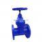 GGG40 Ductile Iron body Non Rising Stem Rubber Disc Water Gate Valve
