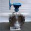 Turn 90 Degree To open And close One Disc one Stem Butterfly Valve With Worm Gear