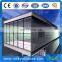 Aluminum frame tempered glass window