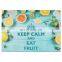 Christmas tempered glass cutting board  in chopping block decoration square