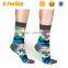 2016 Fashion Custom Jacquard Logo Camo Socks