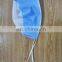 Disposable white&blue medical cap surgical  pp+sms