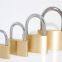 Factory direct sale cheap safety good quality 20mm thin type brass padlock