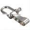 Adjustable U Stainless Steel Paracord Bracelet Buckles Shackles D Bow Rigging