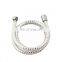 White PVC Bathtub Shower Flexible Hose connection Pipe with REACH certificate