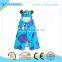 popular monster character shaped baby shower bath towel in hood wholesale