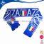 custom cheap design logo print cotton soccer scarf wholesale china