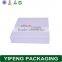 Gift usage empty folding white paper folding gift box for perfume